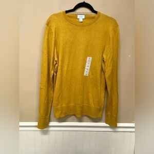 Old Navy Yellow Light Weight Sweater Size Small NWT